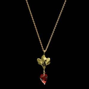 Michael Michaud Radish 16" Adj. Pendant Necklace